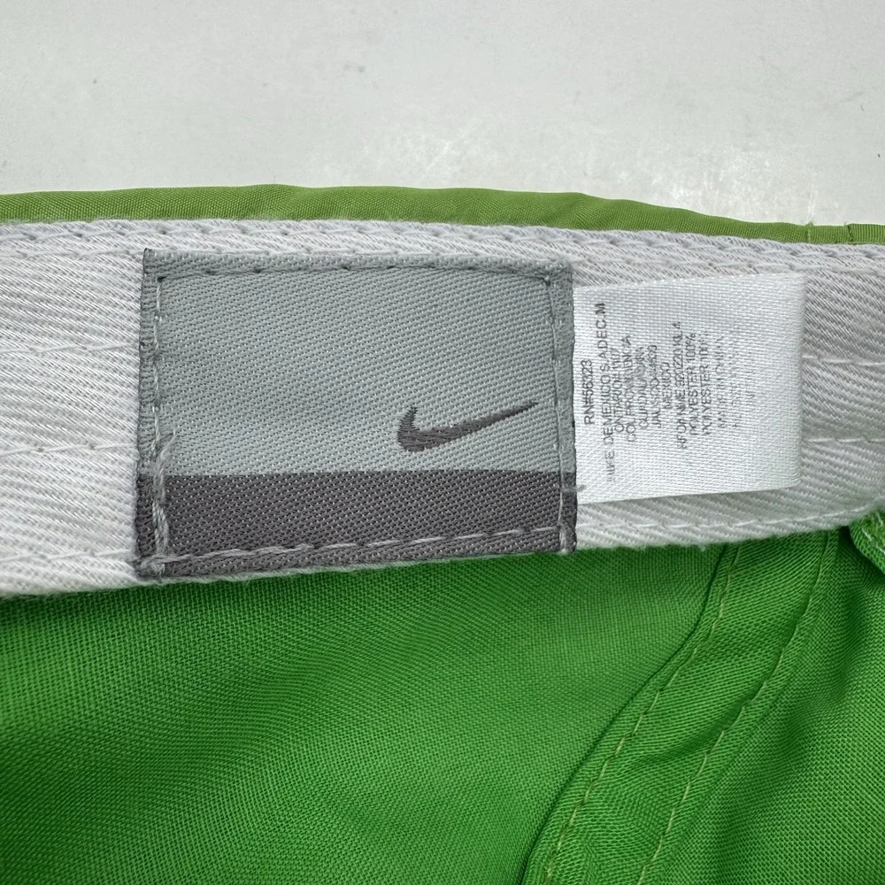 Nike Air Max Plus Tn AW84 Cap Green Tuned Air Running Hat Vtg Y2K Zip Pockets